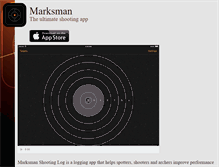 Tablet Screenshot of marksman-app.com